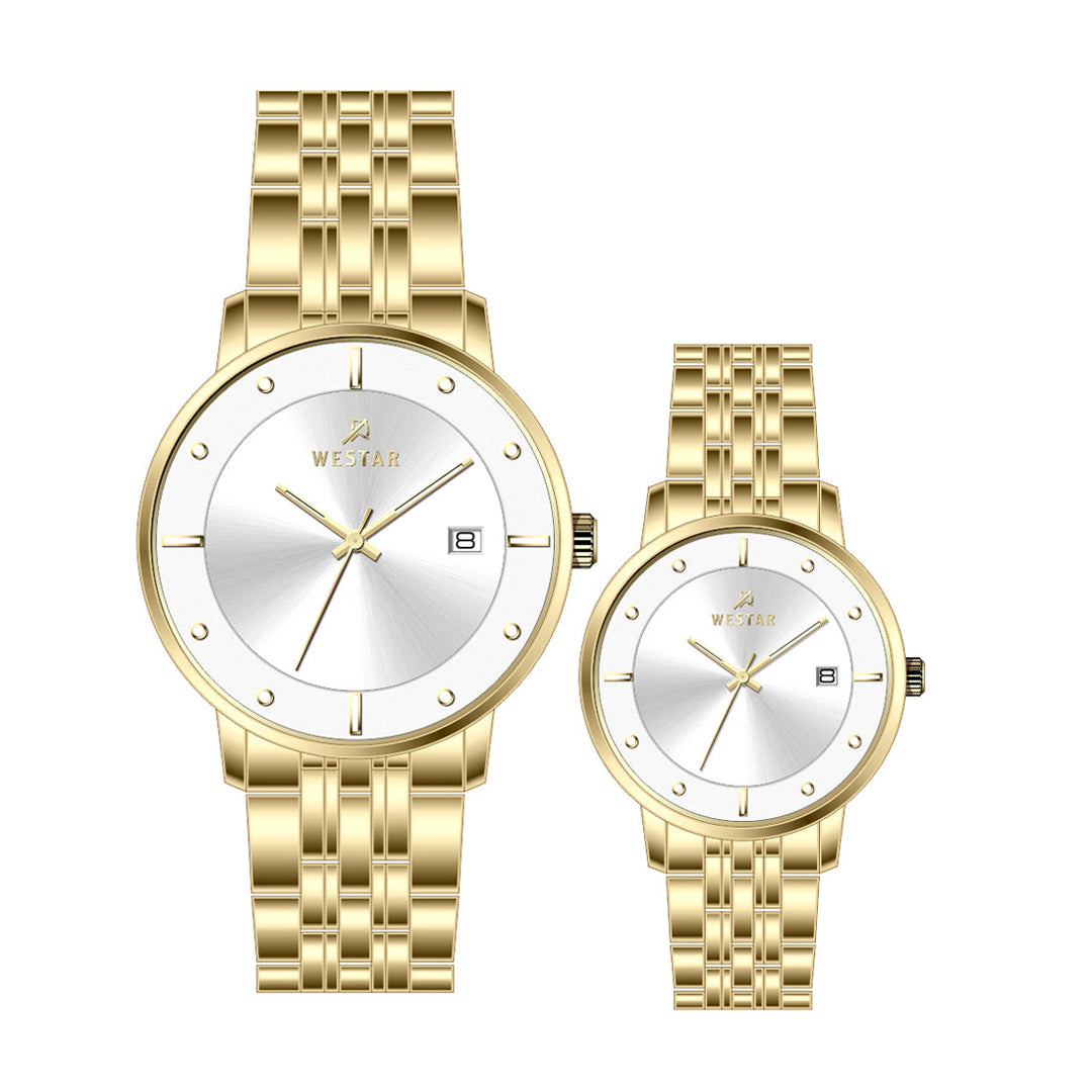 Westar Couple Watch 50256GPN107 &amp; 40256GPN107