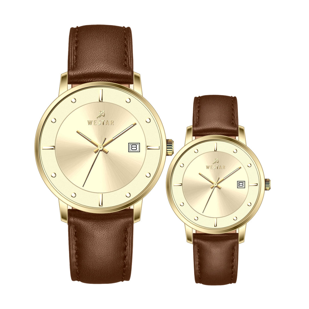 Westar Couple Watch 50257GPN128 &amp; 40257GPN128