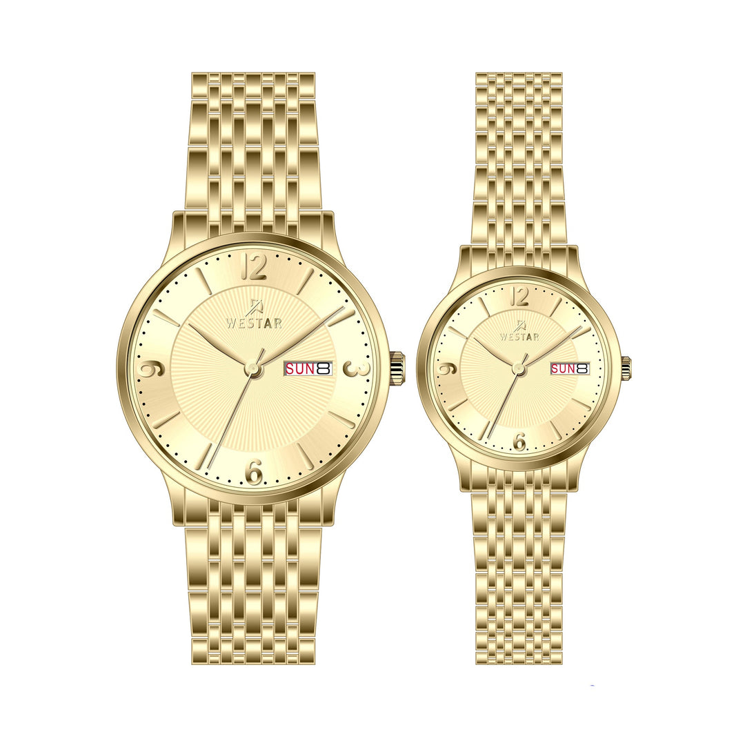 Westar Couple Watch 50258GPN102 &amp; 40258GPN102
