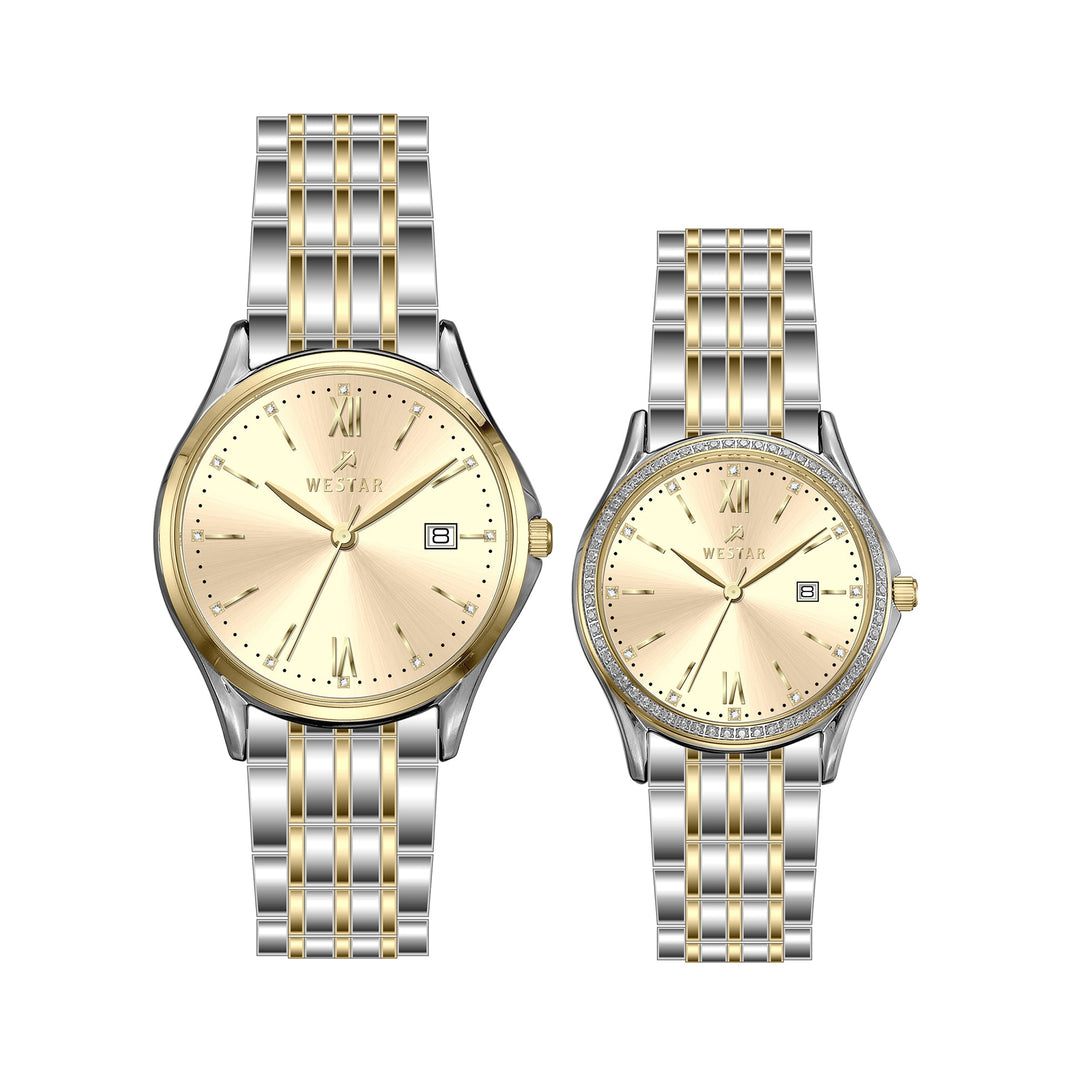Westar Couple Watch 50260CBN102 &amp; 40260CBN102