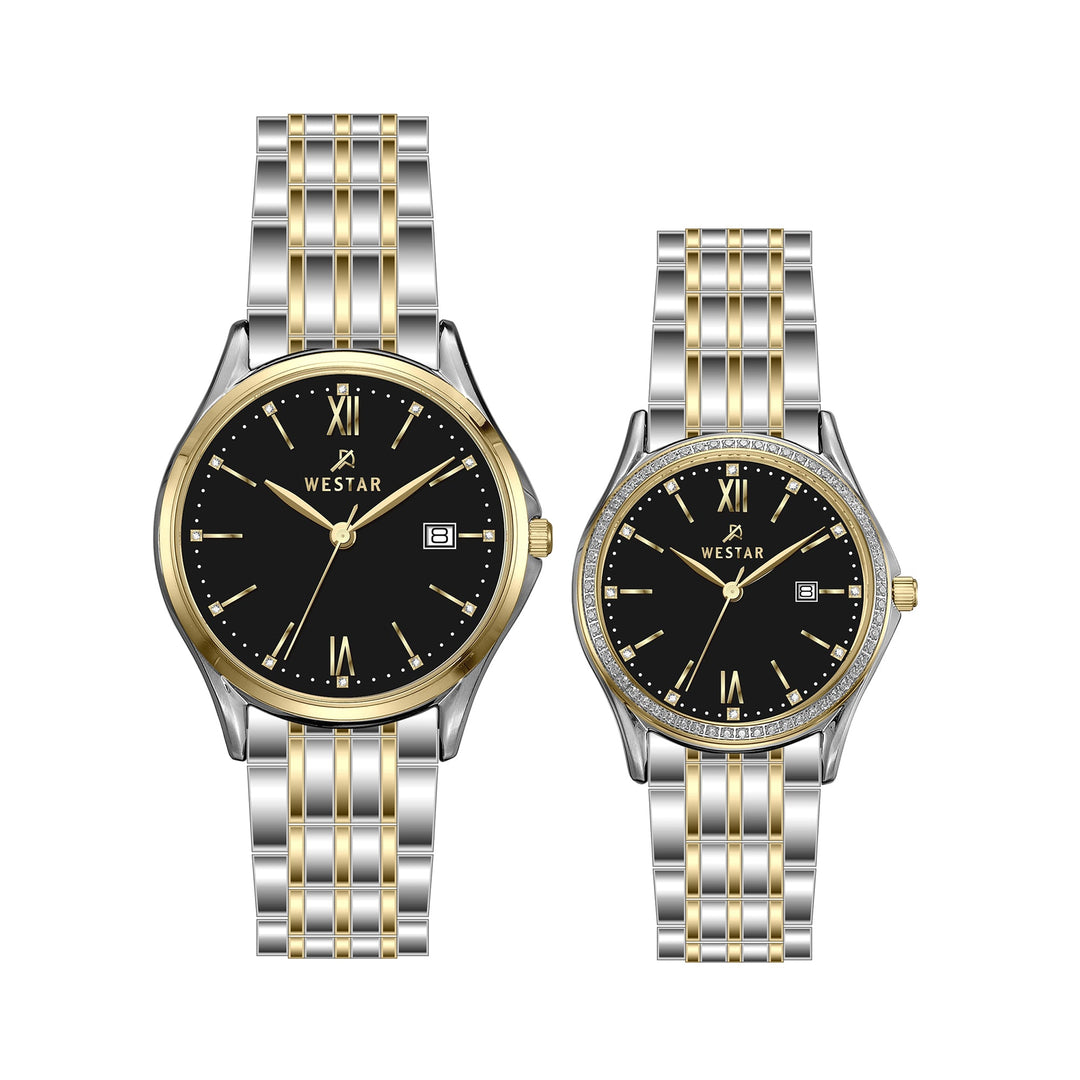 Westar Couple Watch 50260CBN103 &amp; 40260CBN103