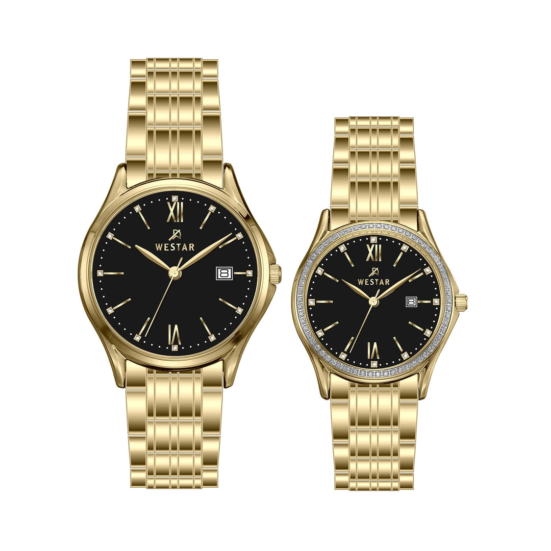 Westar Couple Watch 50260GPN103 &amp; 40260GPN103