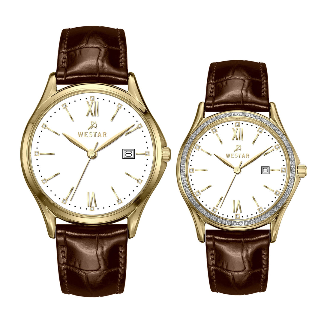 Westar Couple Watch 50261GPN121 &amp; 40261GPN121