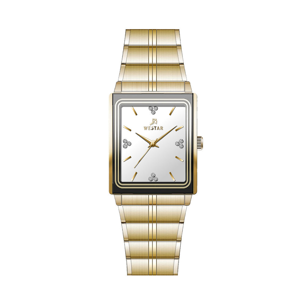 Westar Executive Unisex Watch - White Dial  - 7921GPN301