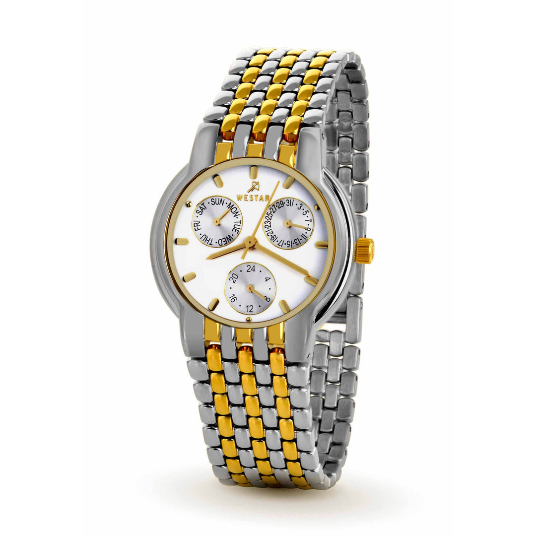 Westar Executive Unisex Watch - White Dial  - 8853CBN101