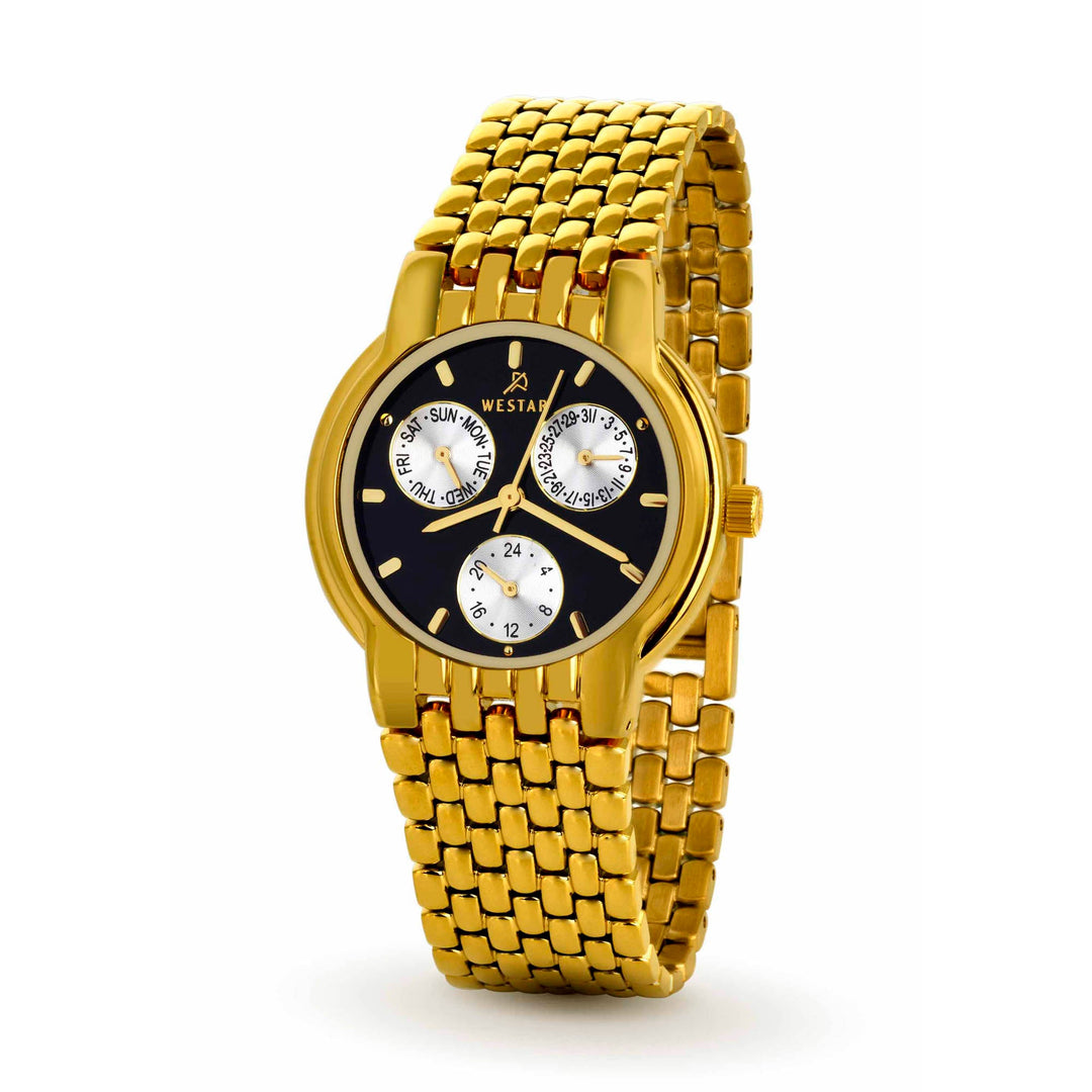 Westar Executive Unisex Watch - Black Dial  - 8853GPN103