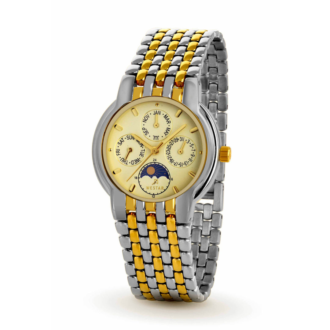 Westar Executive Unisex Watch - Light Champagne Dial  - 8854CBN102