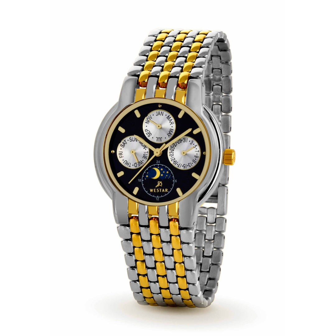 Westar Executive Unisex Watch - Black Dial  - 8854CBN103