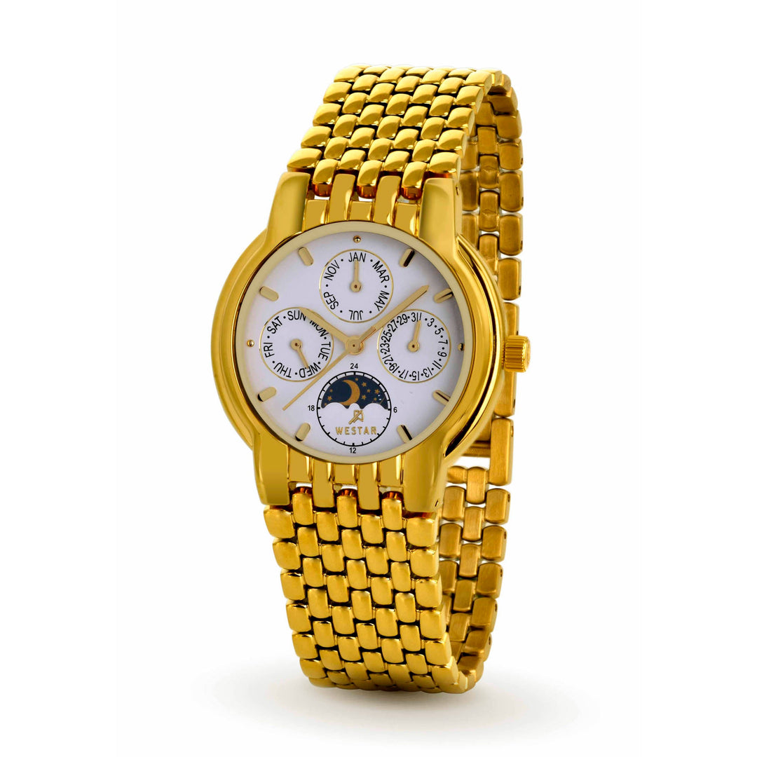 Westar Executive Unisex Watch - White Dial  - 8854GPN101