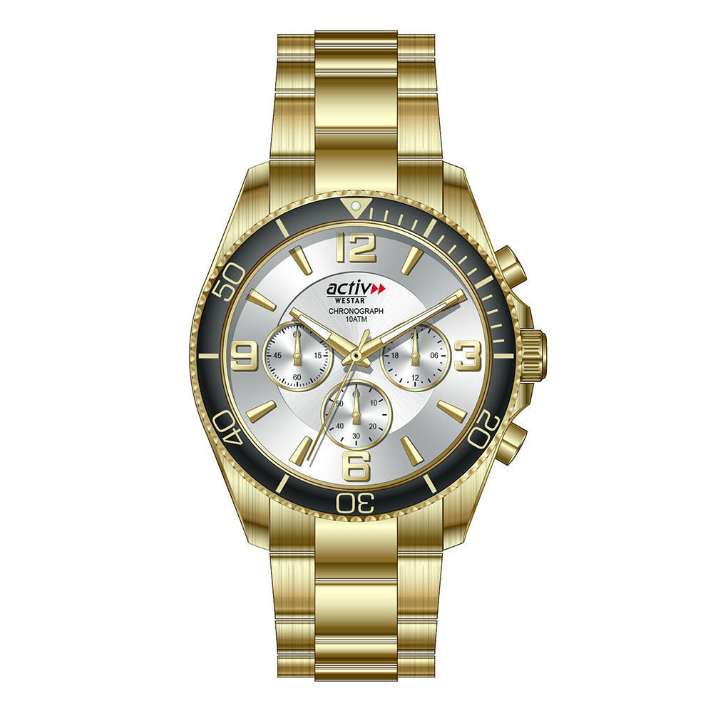 Westar Activ Gents Casual Sports Quartz Watch - 90271GPN107