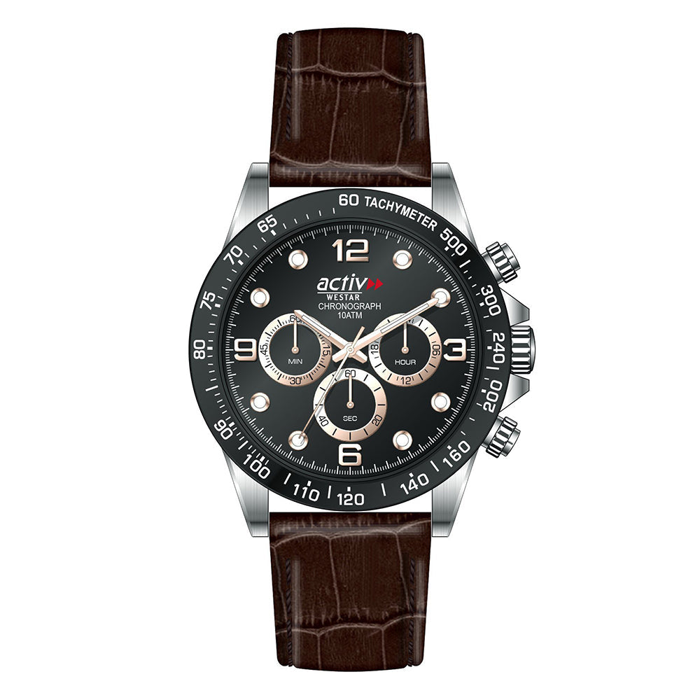 Westar Activ Gents Casual Sports Quartz Watch - 90273SBN623