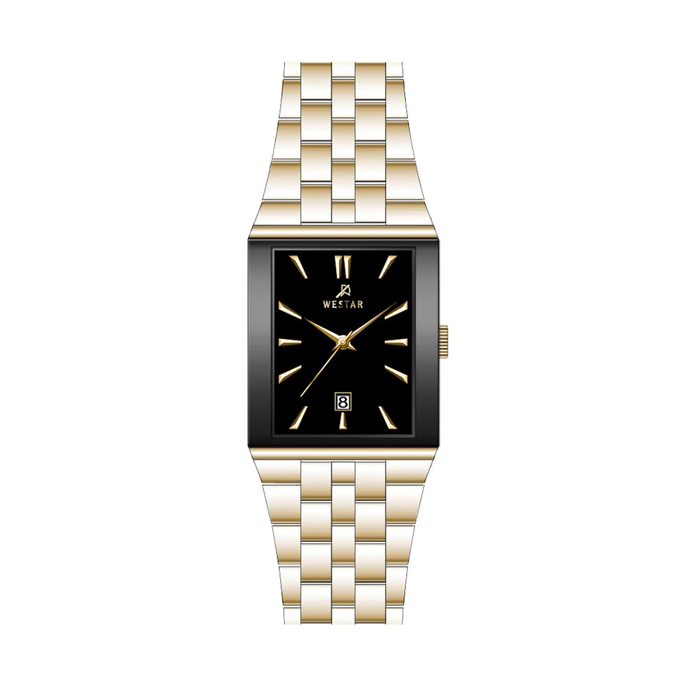 Westar Executive Unisex Watch - Black Dial  - 9905GPN903