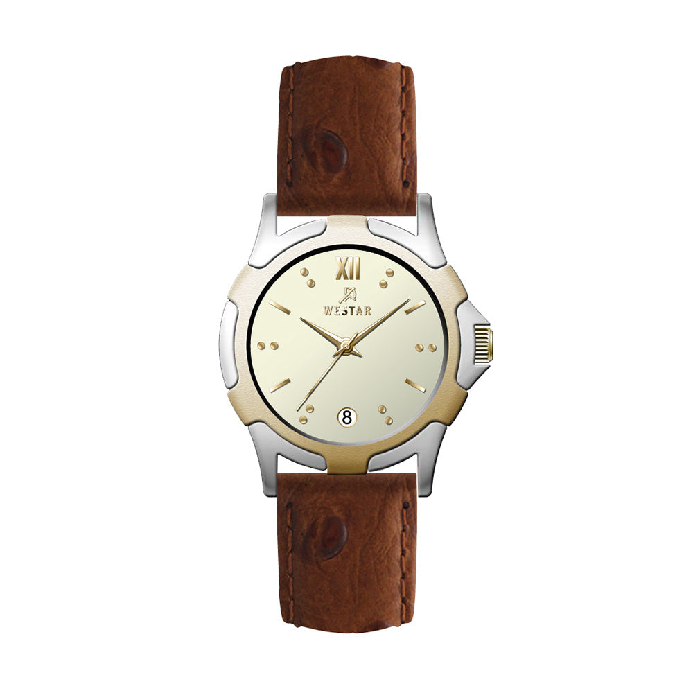 Westar Executive Unisex Watch - Light Champagne Dial  - 9964CBN102