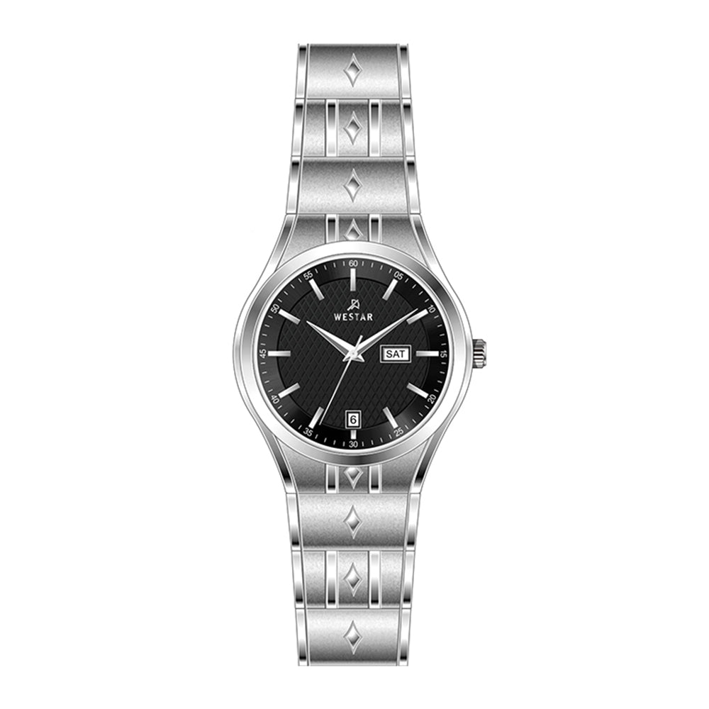 Westar Executive  Ladies Black Dial Quartz Watch - EX6575STN103