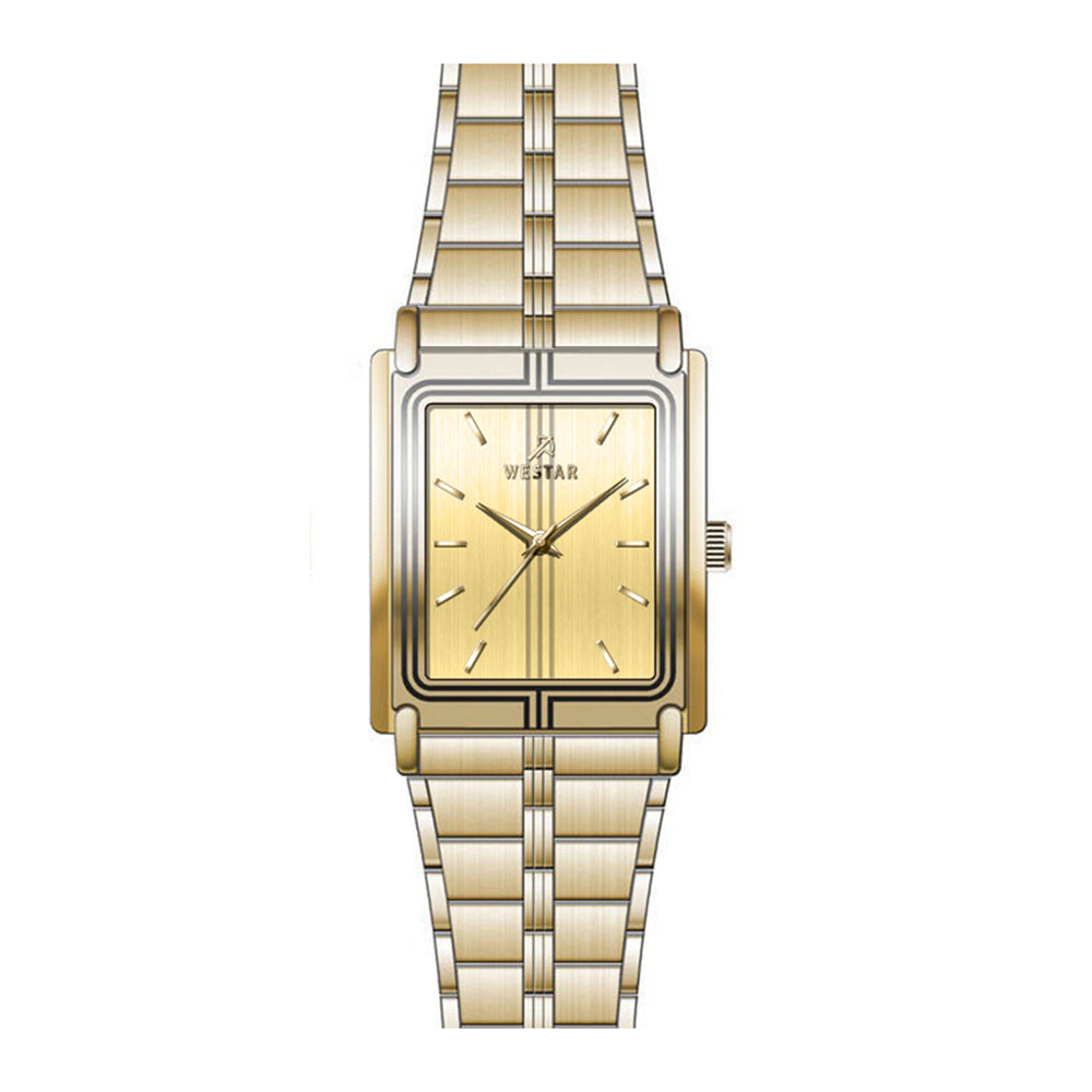 Westar Executive  Ladies Dark Champagne Dial Quartz Watch - EX6587GPN108