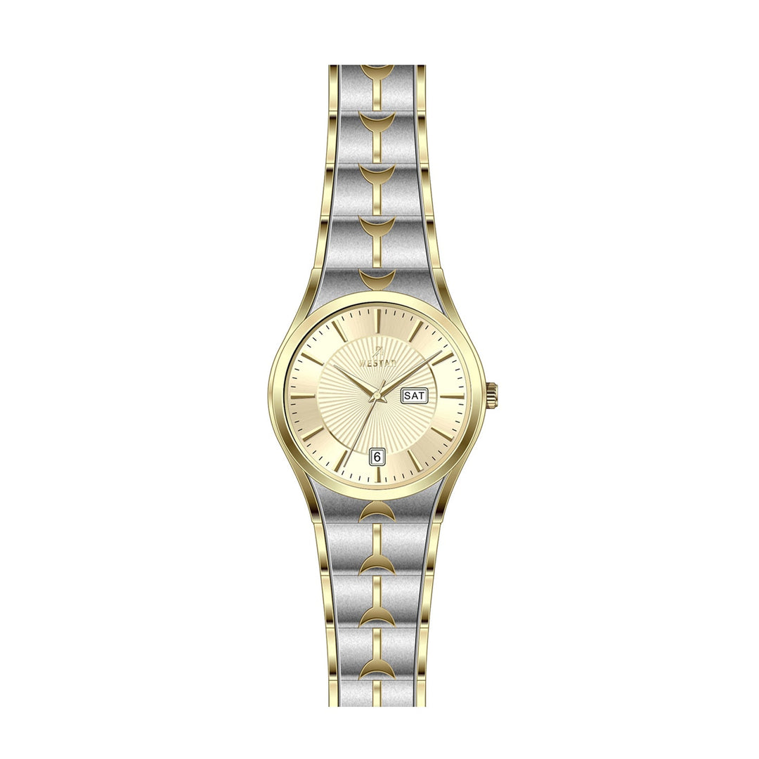 Westar Executive Ladies 25 mm Light Champagne Dial Quartz Watch - EX6607CBN102