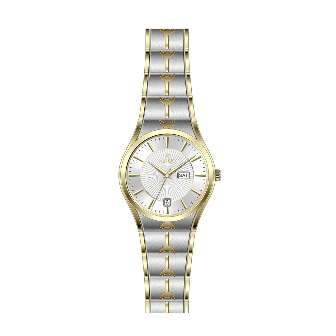 Westar Executive Ladies 25 mm Silver Dial Quartz Watch - EX6607CBN107