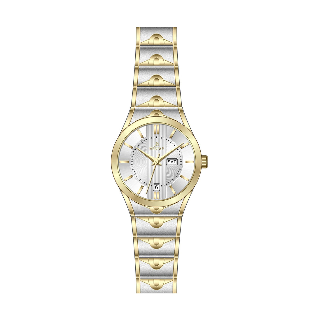 Westar Executive Ladies 25 mm Silver Dial Quartz Watch - EX6609CBN107
