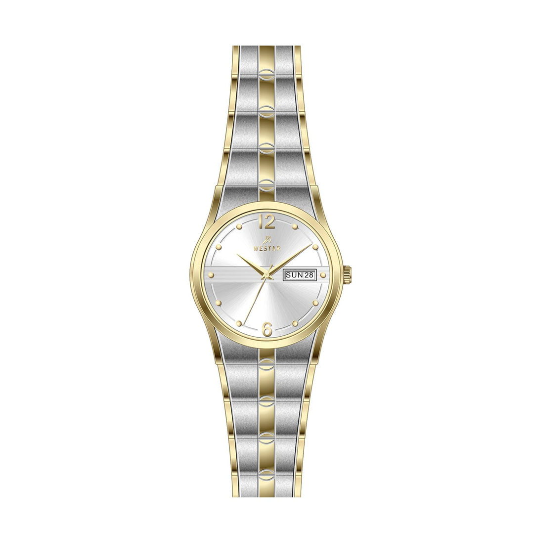Westar Executive Ladies 25 mm Silver Dial Quartz Watch - EX6611CBN107