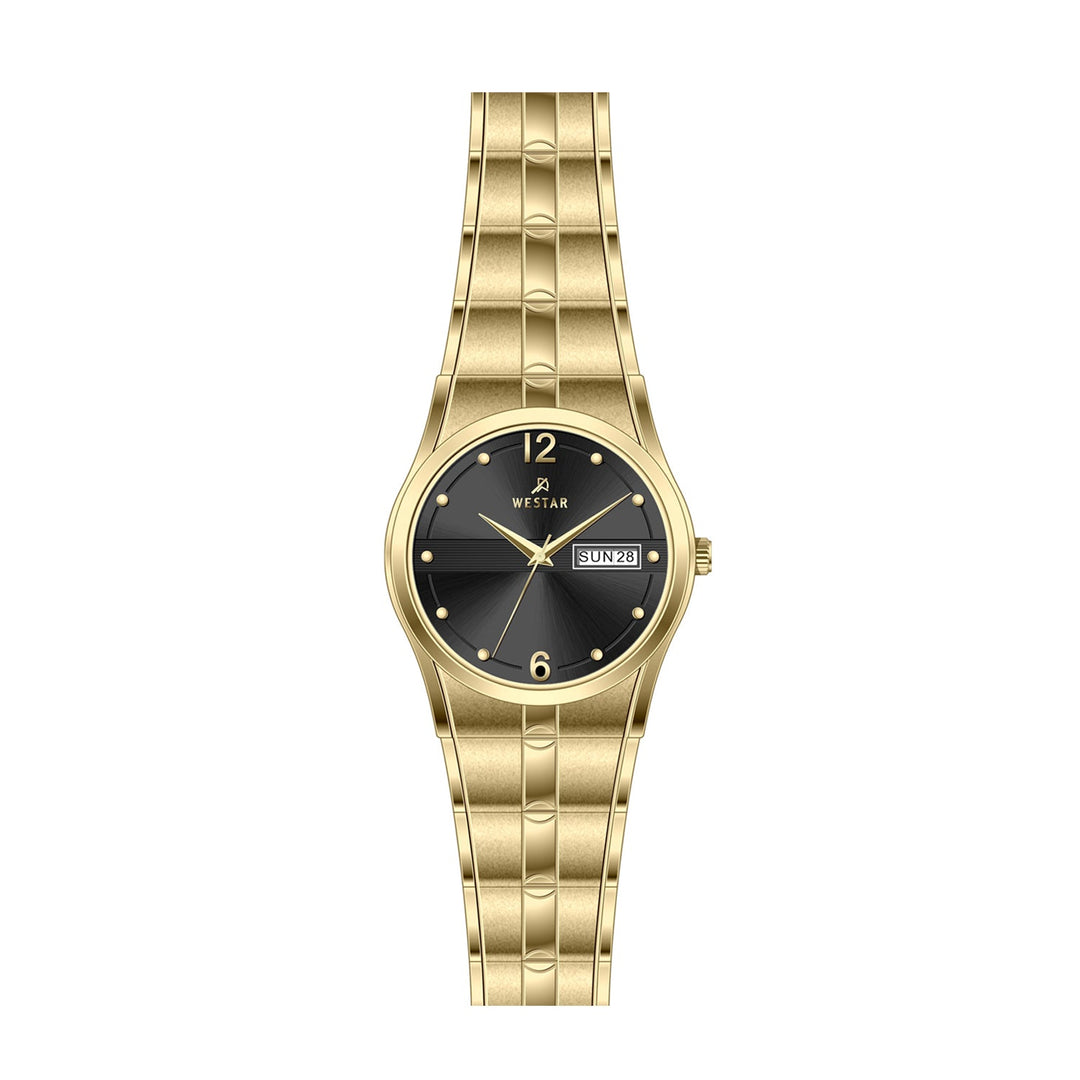 Westar Executive Ladies 25 mm Black Dial Quartz Watch - EX6611GPN103