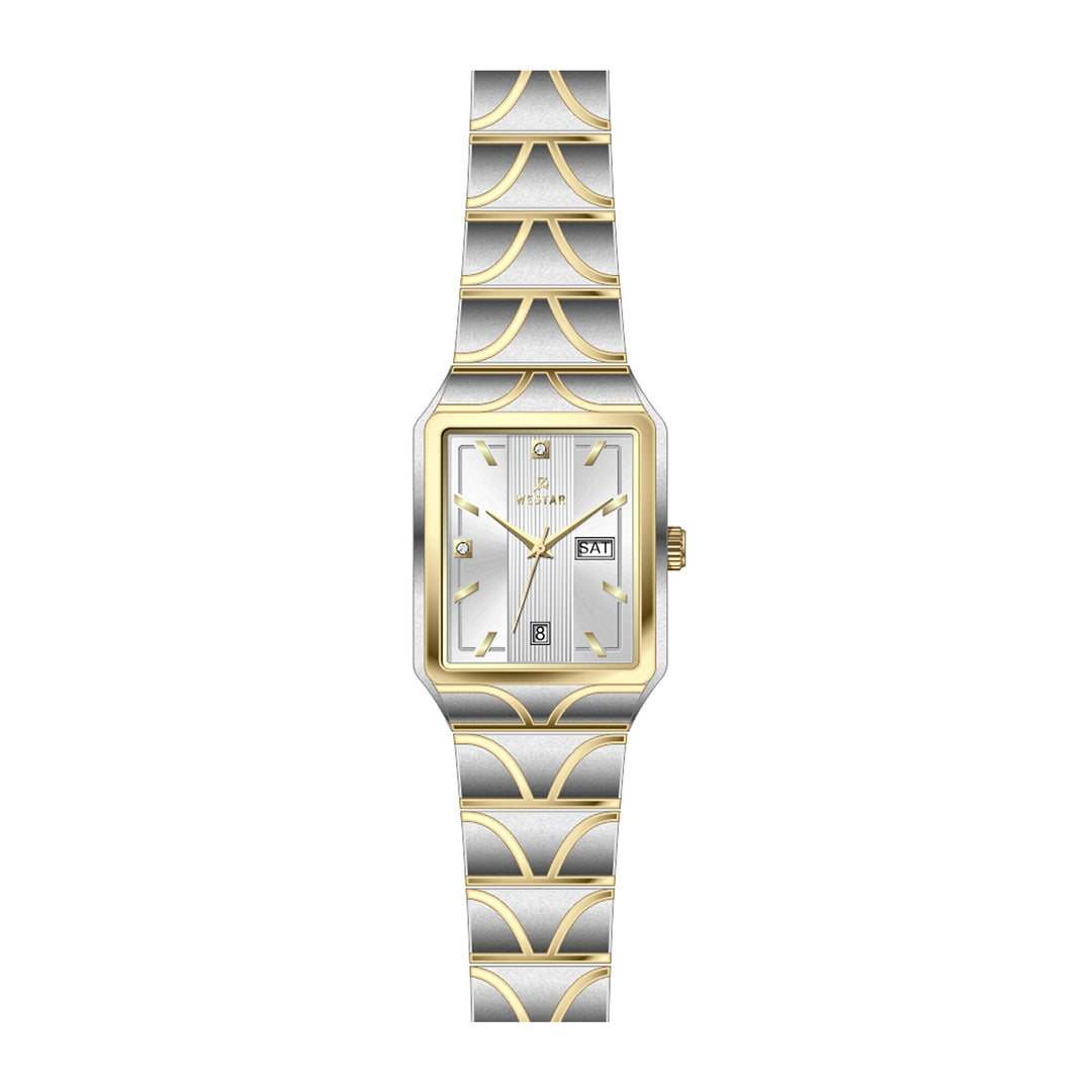 Westar Executive  Ladies Silver Dial Quartz Watch - EX6614CBN107