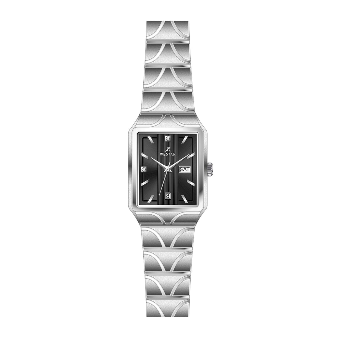 Westar Executive  Ladies Black Dial Quartz Watch - EX6614STN103