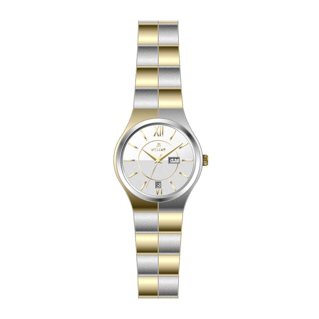 Westar Executive  Ladies Silver Dial Quartz Watch - EX6615CBN107