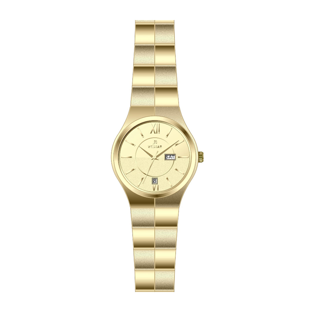 Westar Executive  Ladies Light Champange Dial Quartz Watch - EX6615GPN102