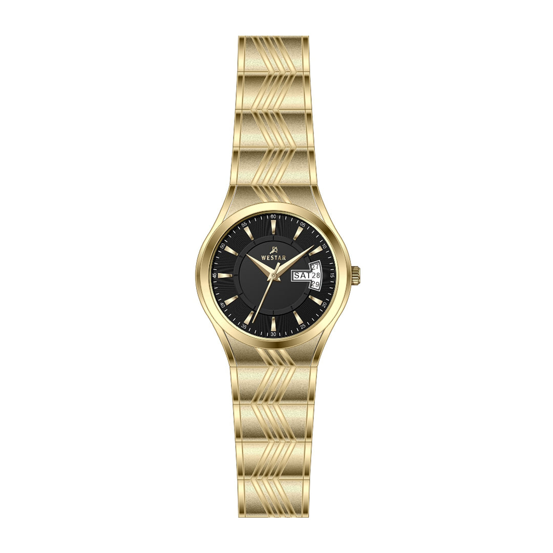 Westar Executive  Ladies Black Dial Quartz Watch - EX6616GPN103