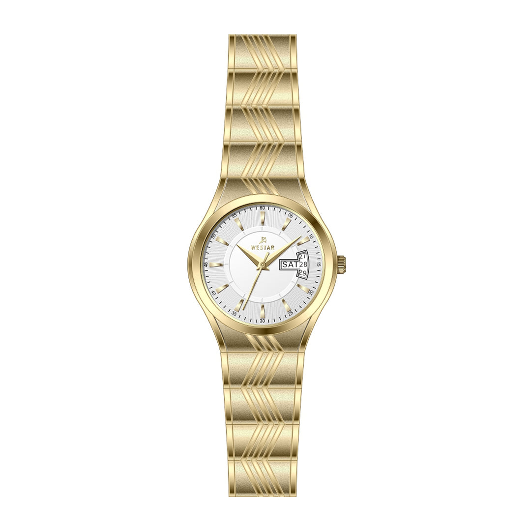 Westar Executive  Ladies Silver Dial Quartz Watch - EX6616GPN107