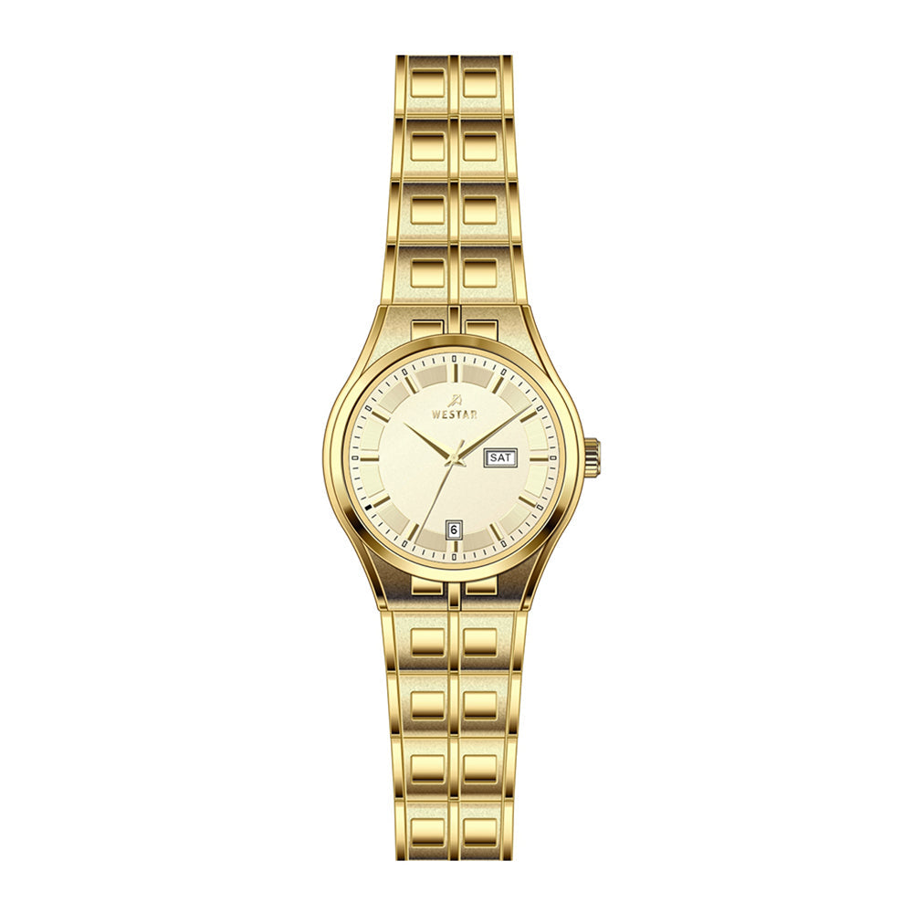 Westar Executive  Ladies Light Champange Dial Quartz Watch - EX6617GPN102