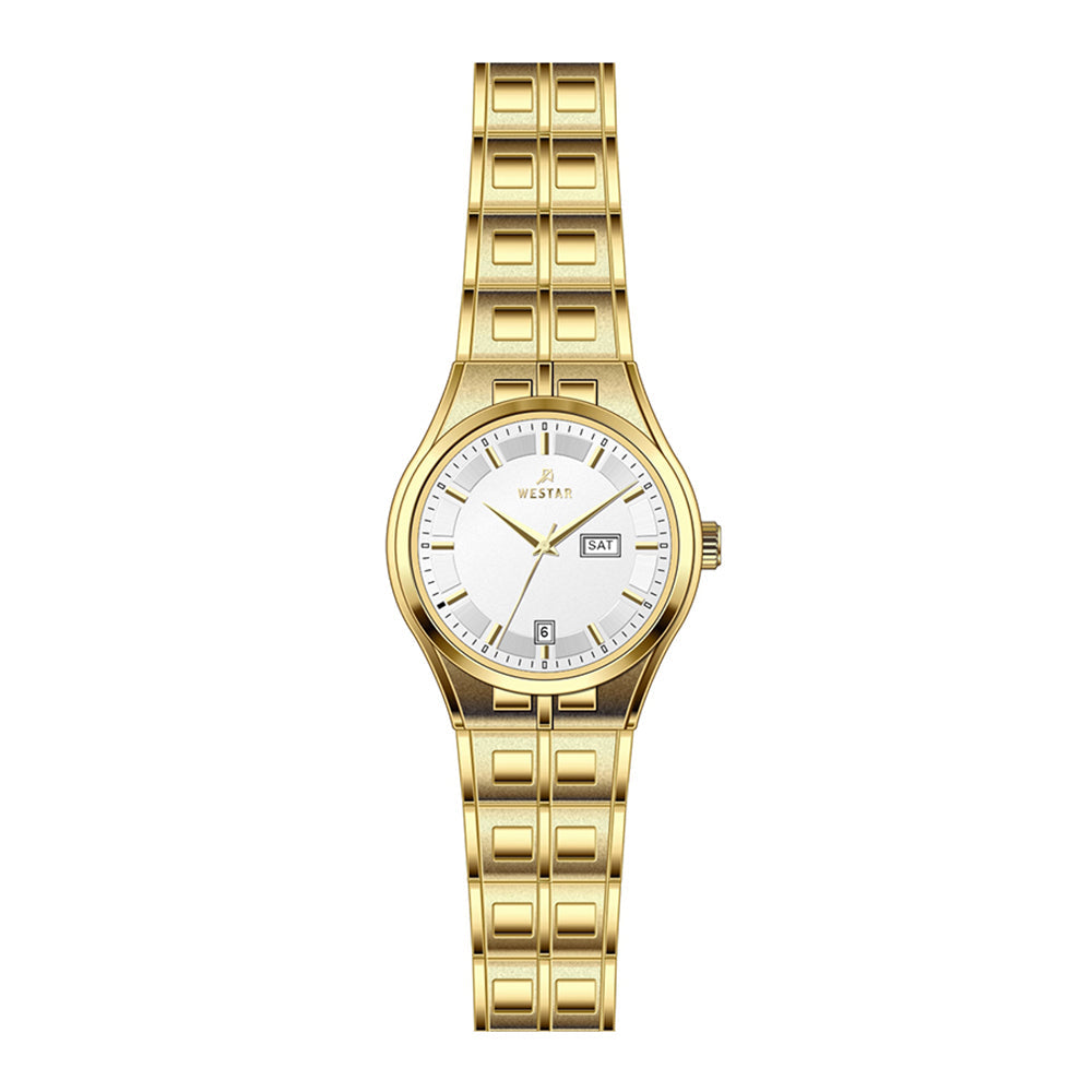 Westar Executive  Ladies Silver Dial Quartz Watch - EX6617GPN107