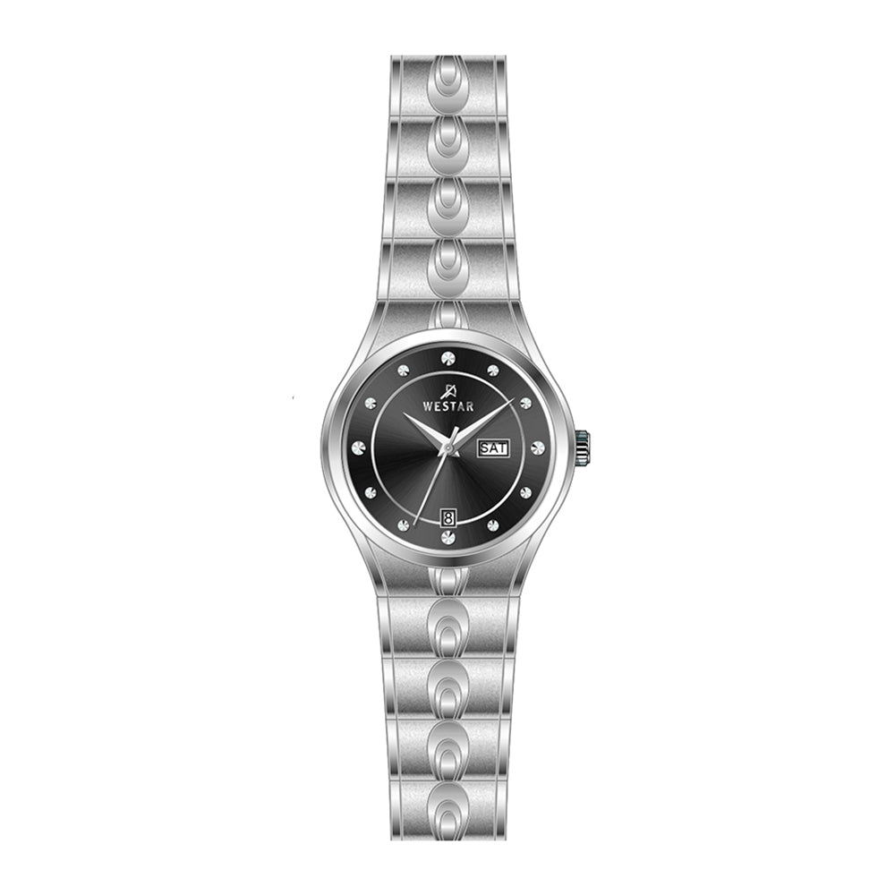 Westar Executive  Ladies Black Dial Quartz Watch - EX6620STN103