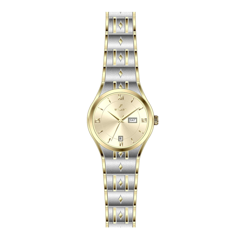 Westar Executive  Ladies Light Champange Dial Quartz Watch - EX6621CBN102
