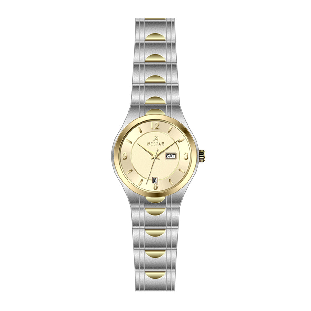 Westar Executive  Ladies Light Champange Dial Quartz Watch - EX6622CBN102