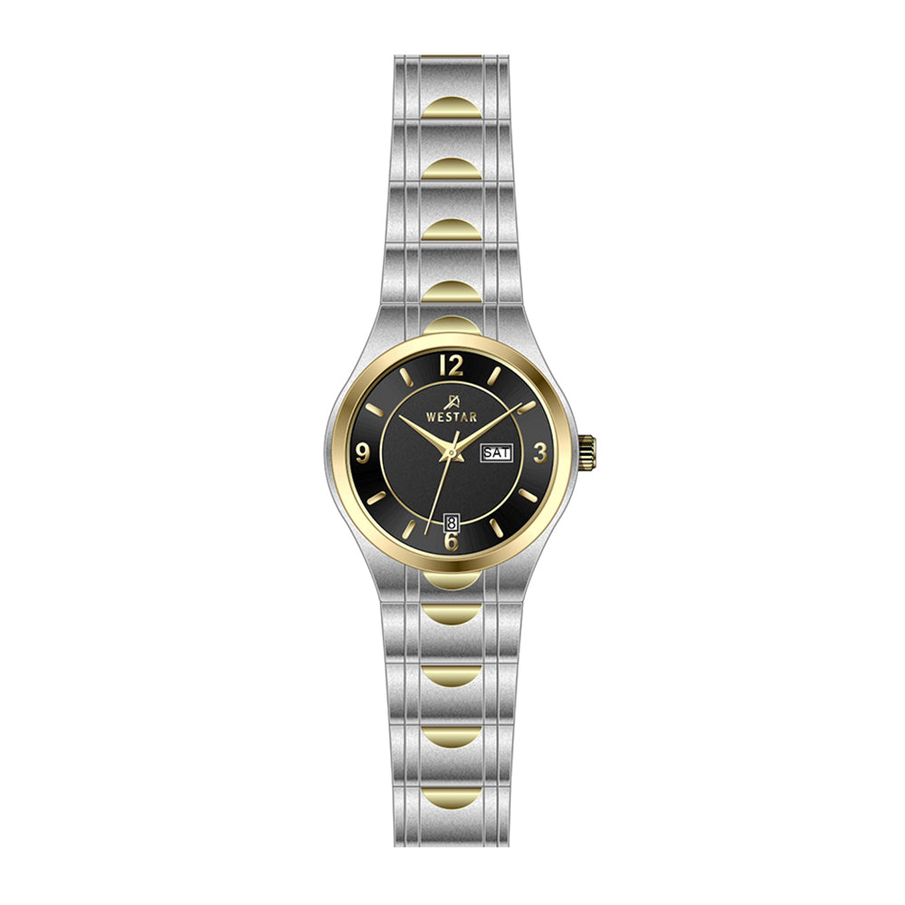 Westar Executive  Ladies Black Dial Quartz Watch - EX6622CBN103
