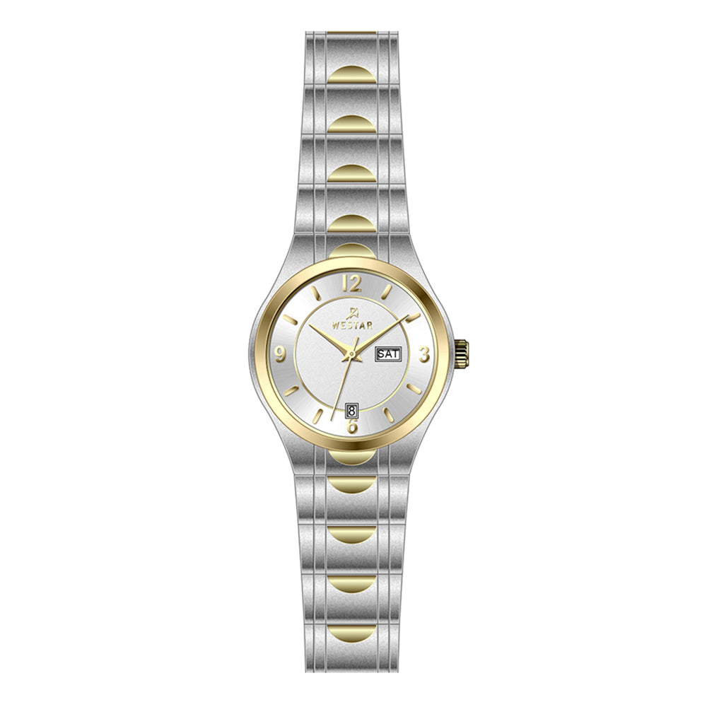 Westar Executive  Ladies Silver Dial Quartz Watch - EX6622CBN107