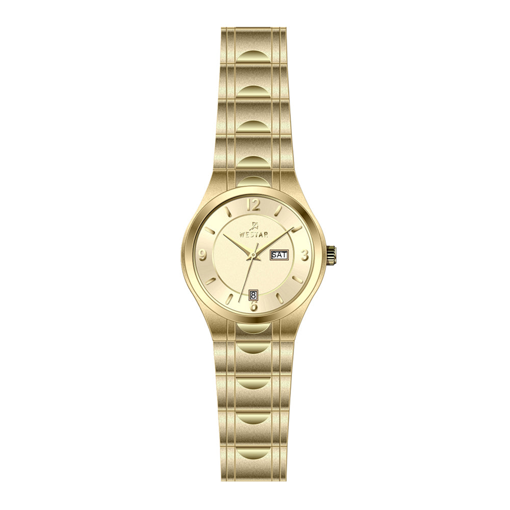 Westar Executive  Ladies Light Champange Dial Quartz Watch - EX6622GPN102