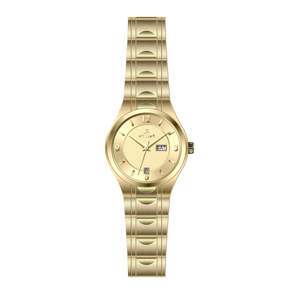 Westar Executive  Ladies Dark Champagne Dial Quartz Watch - EX6622GPN108
