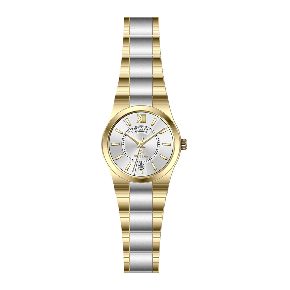 Westar Executive  Ladies Silver Dial Quartz Watch - EX6623CBN107