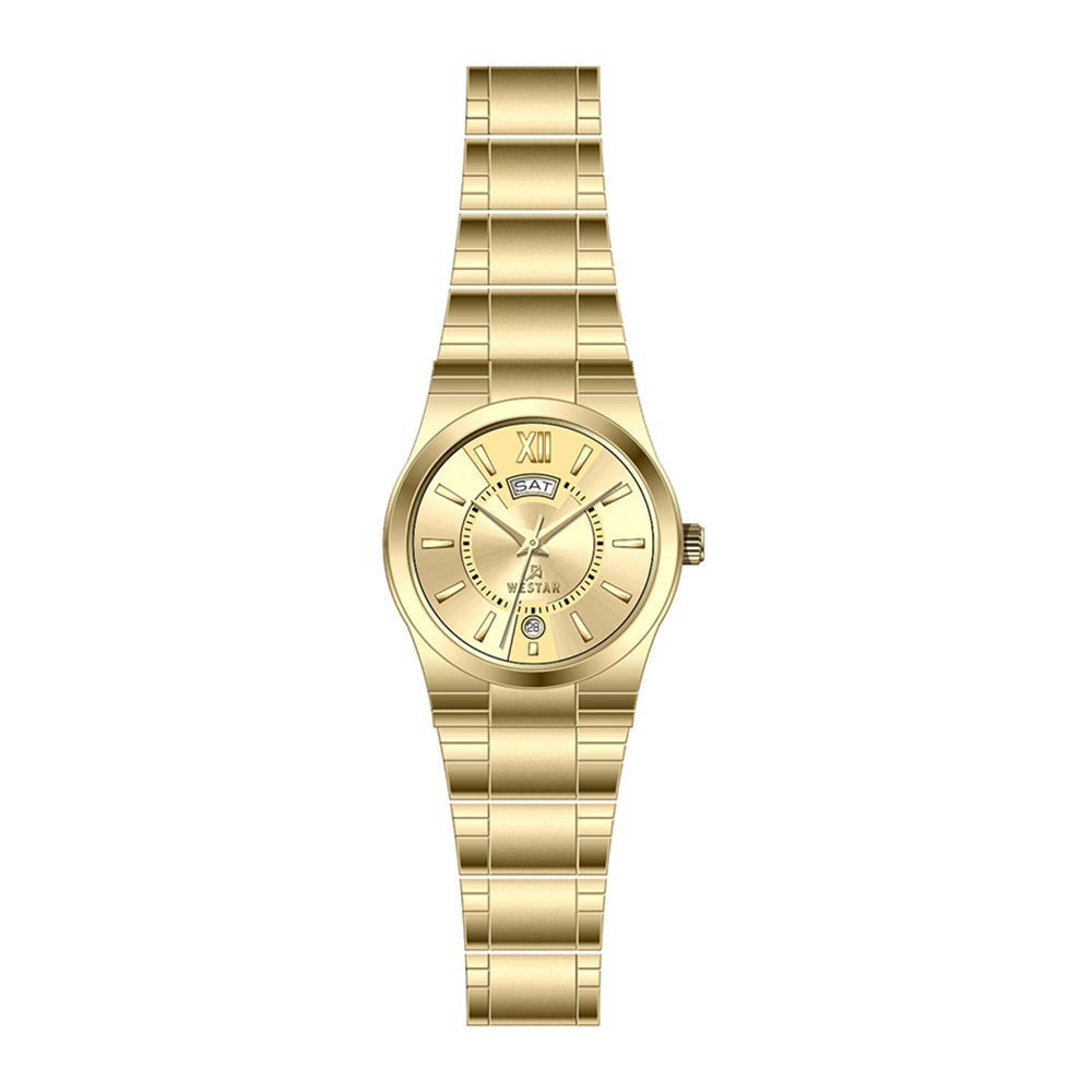 Westar Executive  Ladies Dark Champagne Dial Quartz Watch - EX6623GPN108