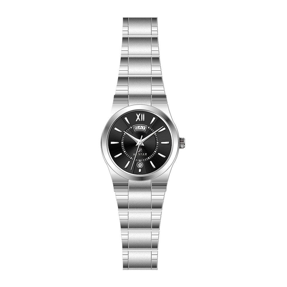 Westar Executive  Ladies Black Dial Quartz Watch - EX6623STN103