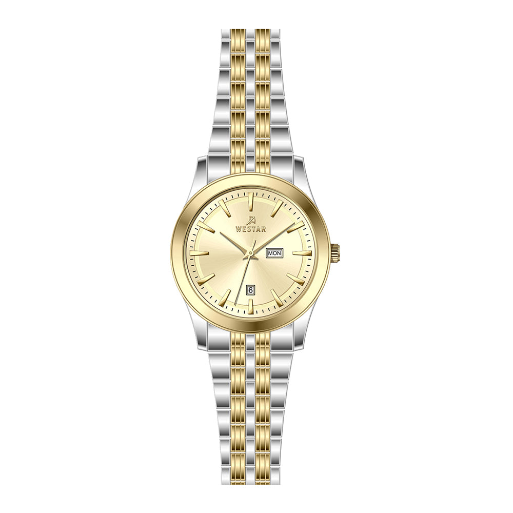 Westar Executive  Ladies Light Champange Dial Quartz Watch - EX6624CBN102
