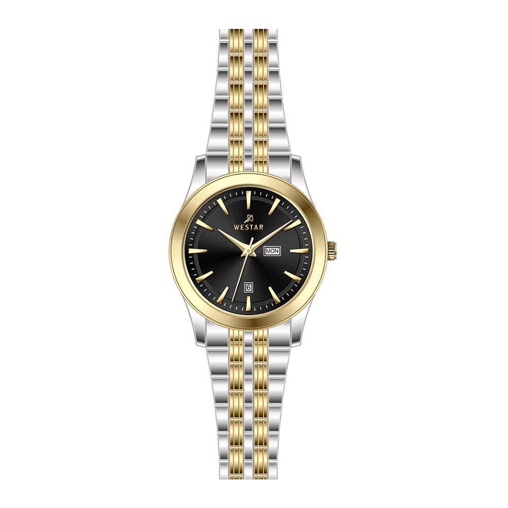 Westar Executive  Ladies Black Dial Quartz Watch - EX6624CBN103