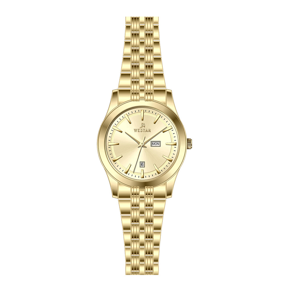 Westar Executive  Ladies Light Champange Dial Quartz Watch - EX6624GPN102