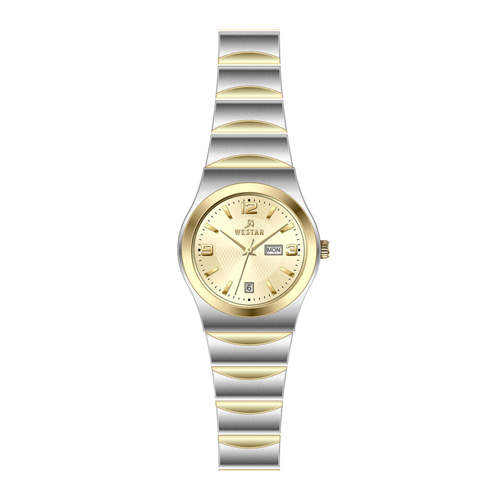 Westar Executive  Ladies Light Champange Dial Quartz Watch - EX6625CBN102