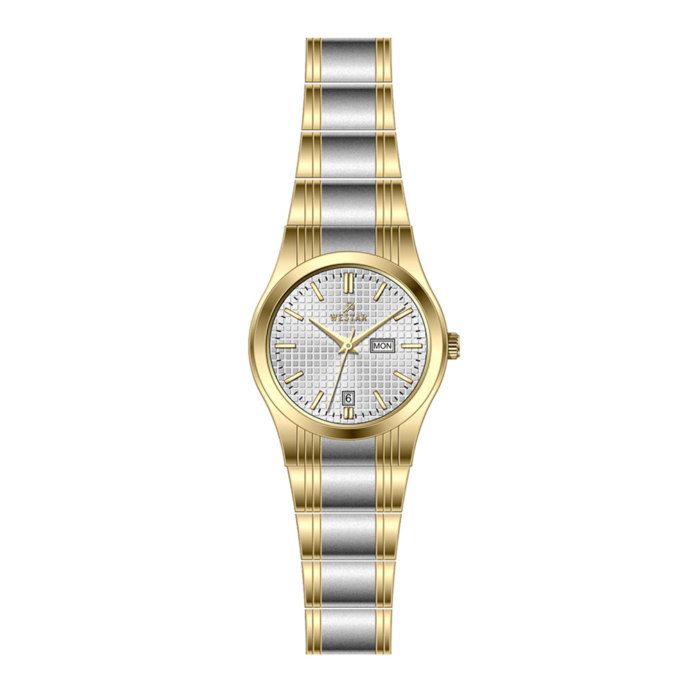 Westar Executive  Ladies Silver Dial Quartz Watch - EX6626CBN107