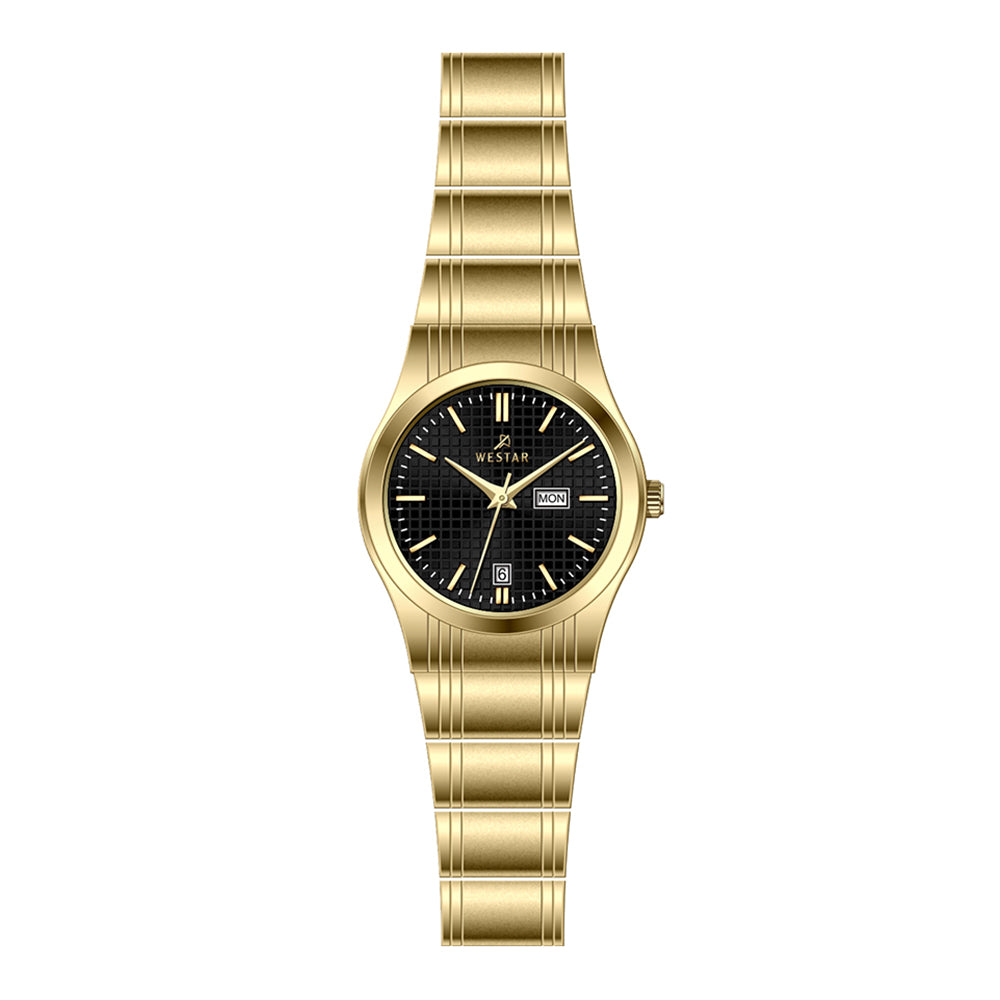 Westar Executive  Ladies Black Dial Quartz Watch - EX6626GPN103