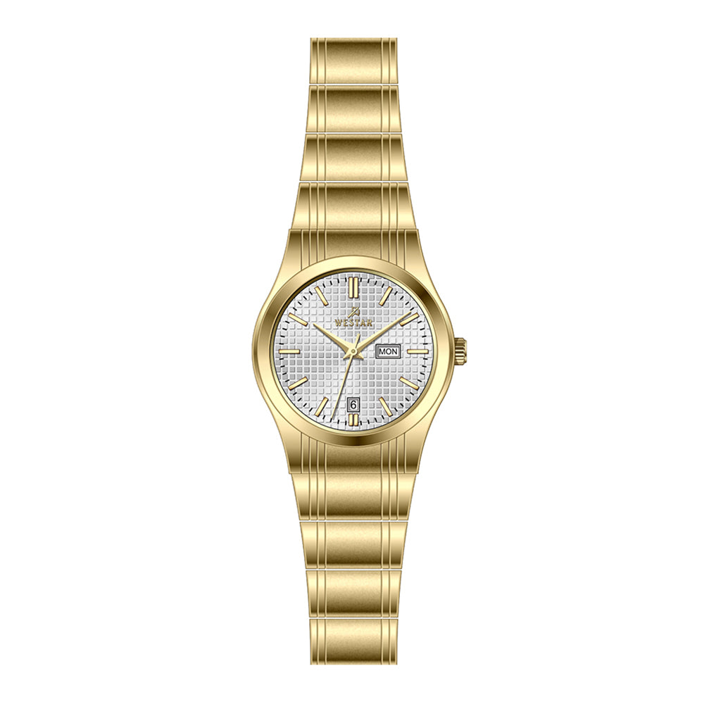 Westar Executive  Ladies Silver Dial Quartz Watch - EX6626GPN107