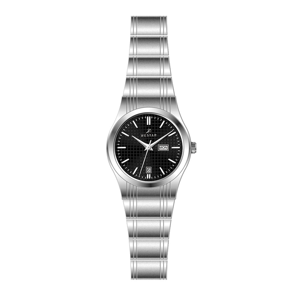 Westar Executive  Ladies Black Dial Quartz Watch - EX6626STN103